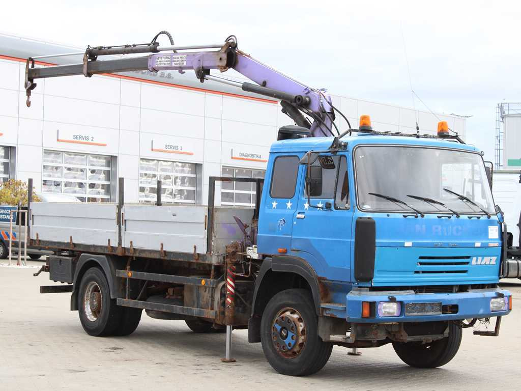 Liaz 18.23, NJ SR-70 PT HYDRAULIC ARM, LIGHTHOUSES - משאית צד נופל/ שטוחה, משאית מנוף: תמונה 3 Liaz 18.23, NJ SR-70 PT HYDRAULIC ARM, LIGHTHOUSES - משאית צד נופל/ שטוחה, משאית מנוף: תמונה 3