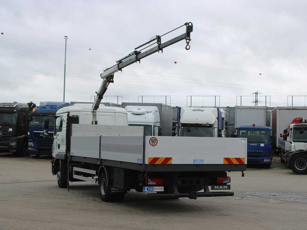 MAN TGL 8.220, EURO 5, SIDEBOARD, TIRES 80%, HYDRAULIC ARM TLC_38A.3 - משאית צד נופל/ שטוחה, משאית מנוף: תמונה 5 MAN TGL 8.220, EURO 5, SIDEBOARD, TIRES 80%, HYDRAULIC ARM TLC_38A.3 - משאית צד נופל/ שטוחה, משאית מנוף: תמונה 5