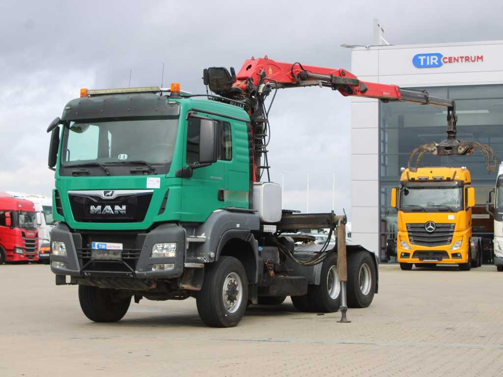MAN TGS 33.500, 6X6, EURO 6, RETARDER, PALFINGER HYDRAULIC ARM Q170Z96 - יחידת טרקטור: תמונה 1 MAN TGS 33.500, 6X6, EURO 6, RETARDER, PALFINGER HYDRAULIC ARM Q170Z96 - יחידת טרקטור: תמונה 1