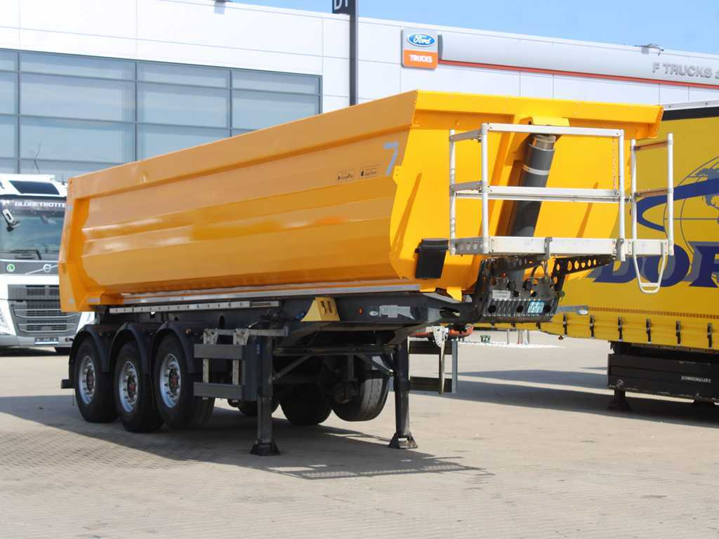 Meiller MHPS 15/27, SAF, LIFT AXLE, 30m³, SLIDING PIN FOR 4X2 AND 6X4 - סמיטריילר עם מזהיר: תמונה 3 Meiller MHPS 15/27, SAF, LIFT AXLE, 30m³, SLIDING PIN FOR 4X2 AND 6X4 - סמיטריילר עם מזהיר: תמונה 3
