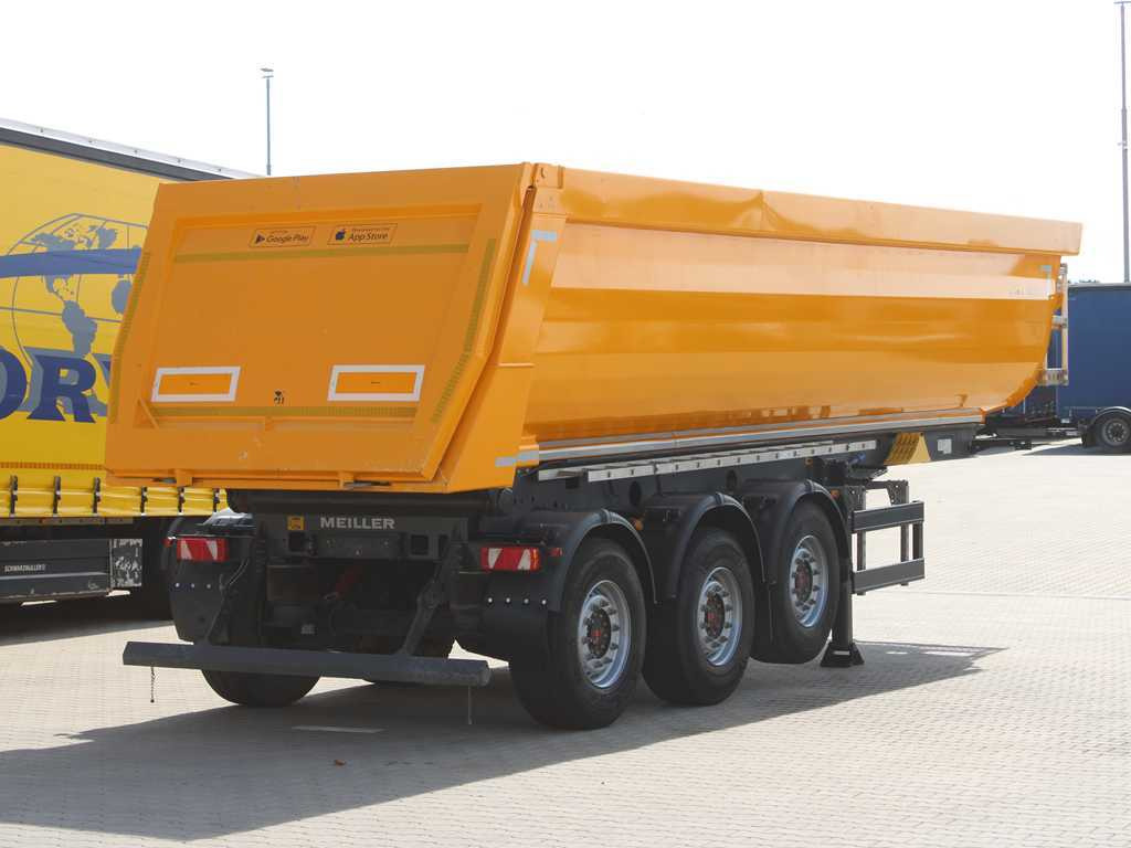 Meiller MHPS 15/27, SAF, LIFT AXLE, 30m³, SLIDING PIN FOR 4X2 AND 6X4 - סמיטריילר עם מזהיר: תמונה 4 Meiller MHPS 15/27, SAF, LIFT AXLE, 30m³, SLIDING PIN FOR 4X2 AND 6X4 - סמיטריילר עם מזהיר: תמונה 4