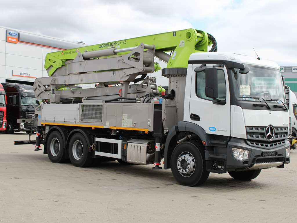 Mercedes-Benz ACTROS 2840, 6X4, Car pump ZOOMLION ZL36X-5Z - משאית משאבת בטון: תמונה 3 Mercedes-Benz ACTROS 2840, 6X4, Car pump ZOOMLION ZL36X-5Z - משאית משאבת בטון: תמונה 3