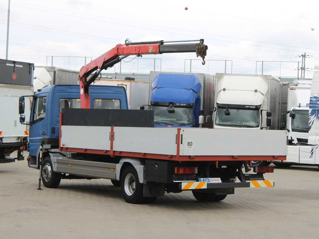 Mercedes-Benz ATEGO 1018, EURO 3, CRANE FASSI F40A.21 - משאית צד נופל/ שטוחה, משאית מנוף: תמונה 4 Mercedes-Benz ATEGO 1018, EURO 3, CRANE FASSI F40A.21 - משאית צד נופל/ שטוחה, משאית מנוף: תמונה 4