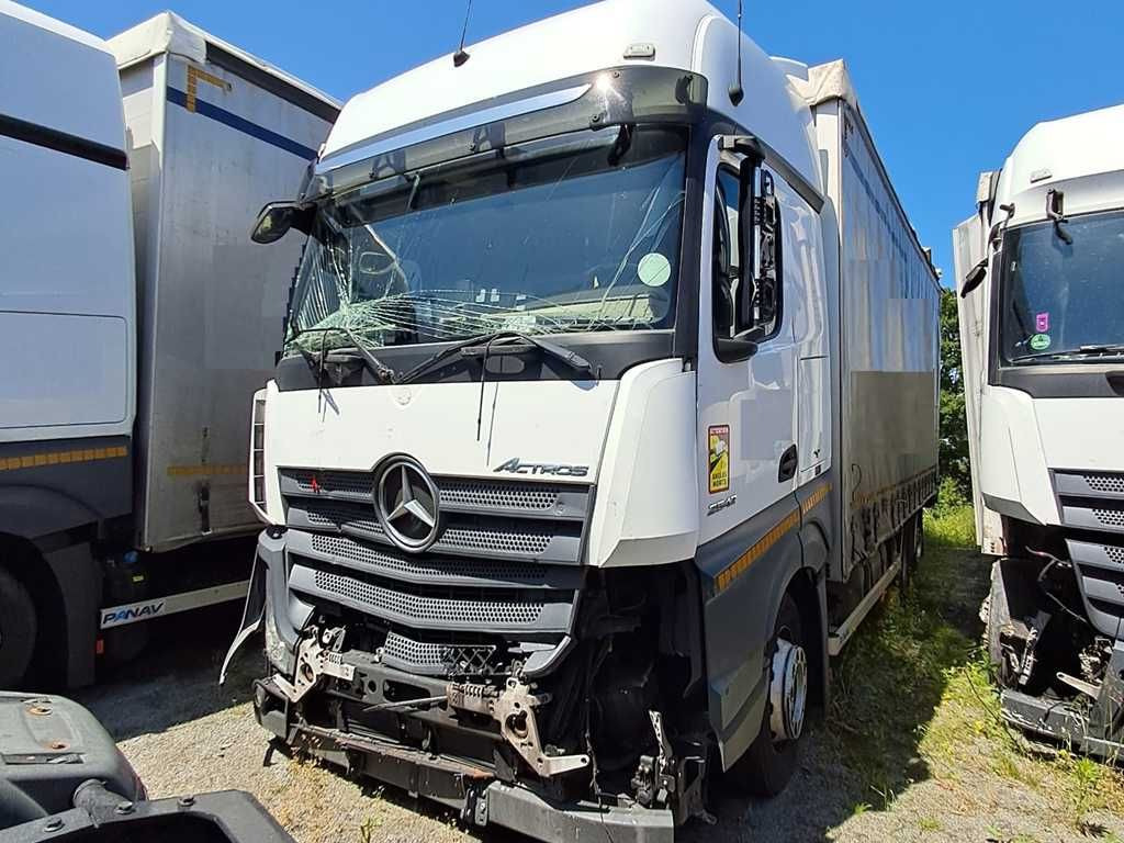 Mercedes-Benz Actros 2542, 6X2 - משאית וילונות צד: תמונה 1 Mercedes-Benz Actros 2542, 6X2 - משאית וילונות צד: תמונה 1