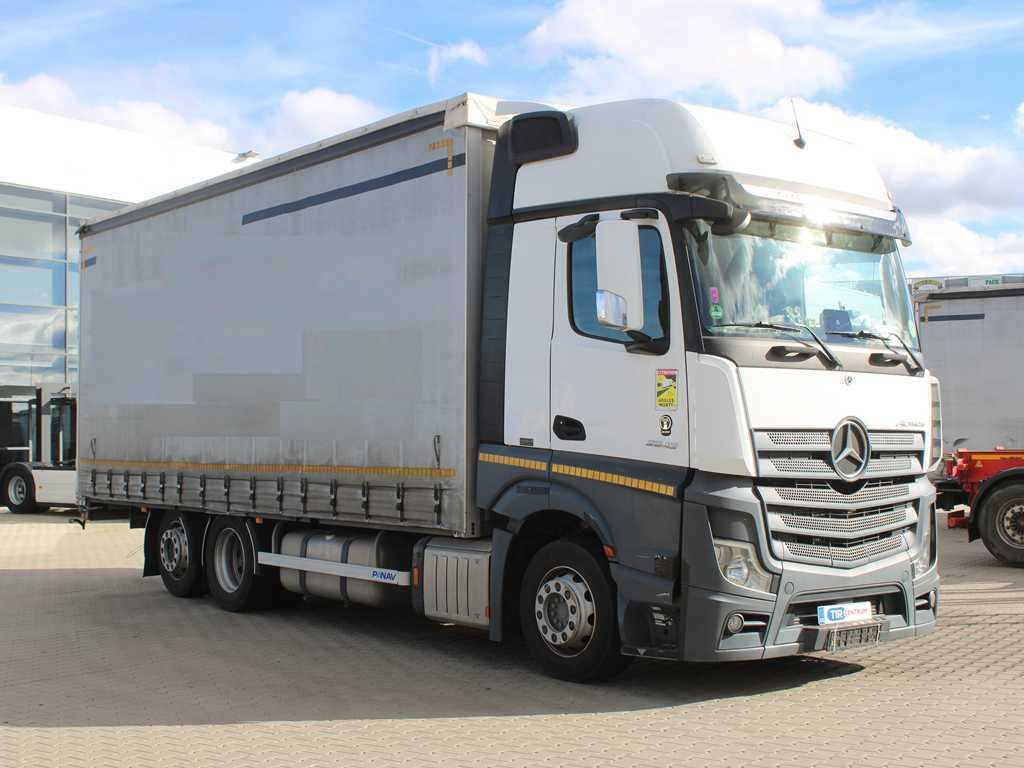 Mercedes-Benz Actros 2542, EURO 6, 6X2, NAVIGATION - משאית וילונות צד: תמונה 3 Mercedes-Benz Actros 2542, EURO 6, 6X2, NAVIGATION - משאית וילונות צד: תמונה 3