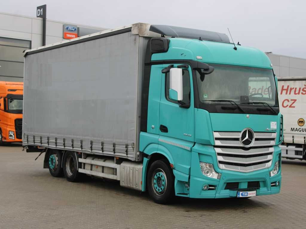 Mercedes-Benz Actros 2545, 6X2, EURO 6, AIR SUSPENSIONS - משאית וילונות צד: תמונה 2 Mercedes-Benz Actros 2545, 6X2, EURO 6, AIR SUSPENSIONS - משאית וילונות צד: תמונה 2