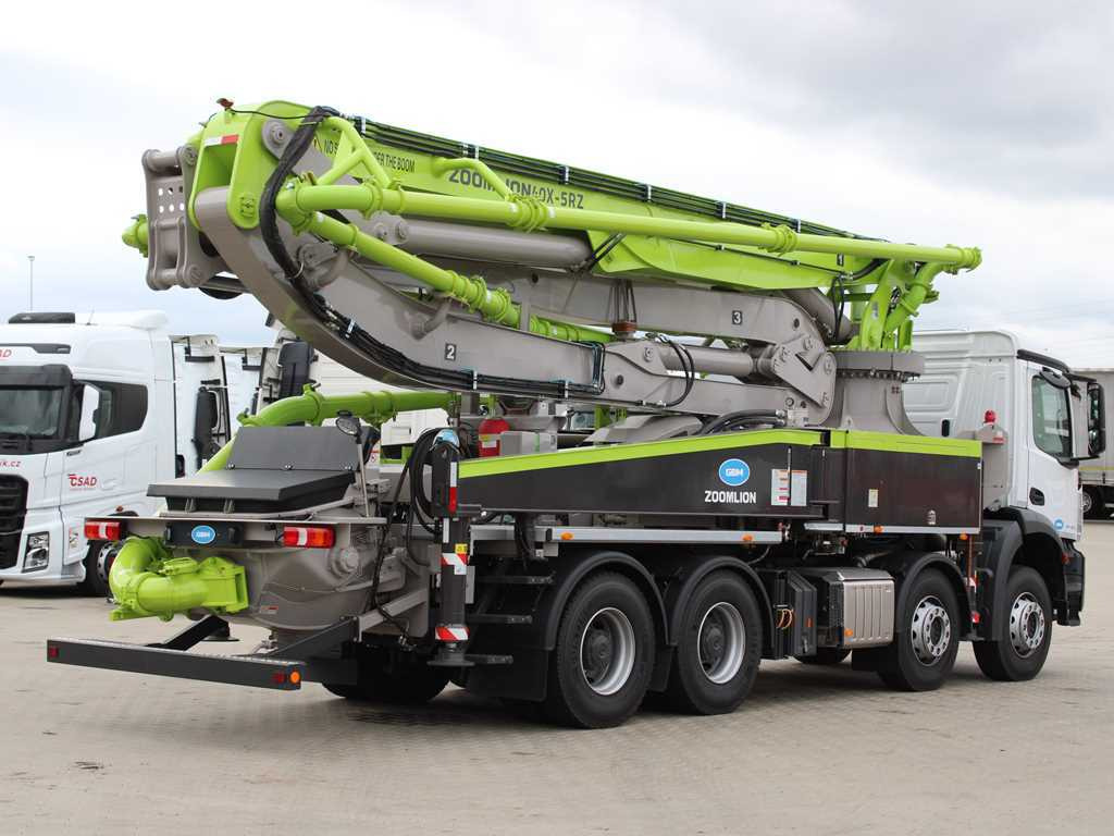 Mercedes-Benz Actros 3740, 8X4, ZOOMLION ZL40X-5RZ Car Pump, NEW VEHICLE!! - משאית משאבת בטון: תמונה 4 Mercedes-Benz Actros 3740, 8X4, ZOOMLION ZL40X-5RZ Car Pump, NEW VEHICLE!! - משאית משאבת בטון: תמונה 4