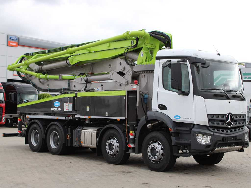 Mercedes-Benz Actros 3740, 8X4, ZOOMLION ZL40X-5RZ Car Pump, NEW VEHICLE!! - משאית משאבת בטון: תמונה 3 Mercedes-Benz Actros 3740, 8X4, ZOOMLION ZL40X-5RZ Car Pump, NEW VEHICLE!! - משאית משאבת בטון: תמונה 3