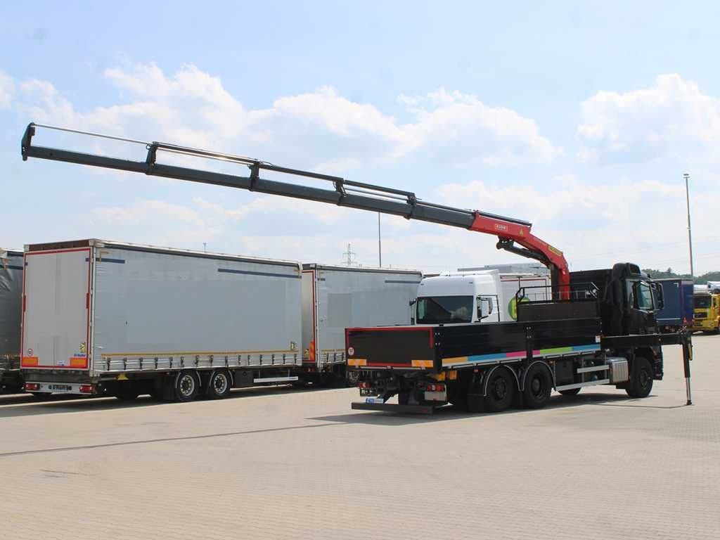 Mercedes-Benz Arocs 2542, 6X2, EURO 6, CAMERA, PALFINGER PK 24 - משאית צד נופל/ שטוחה, משאית מנוף: תמונה 3 Mercedes-Benz Arocs 2542, 6X2, EURO 6, CAMERA, PALFINGER PK 24 - משאית צד נופל/ שטוחה, משאית מנוף: תמונה 3