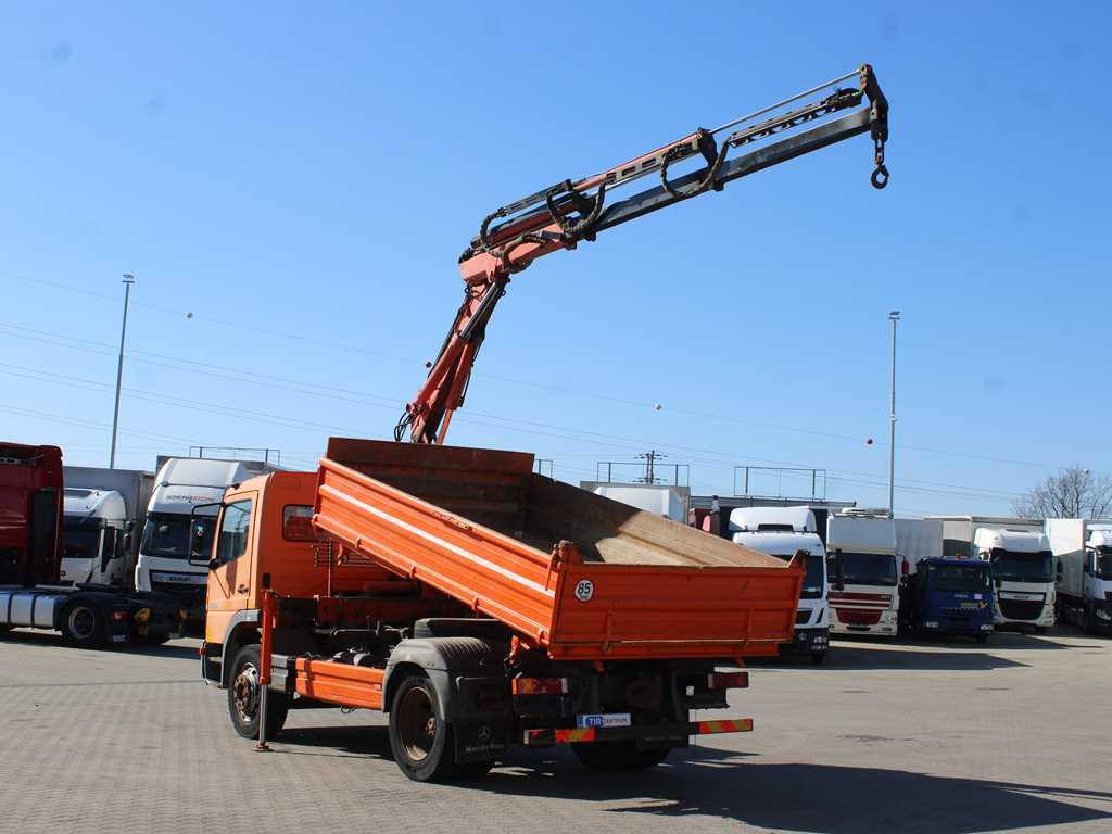Mercedes-Benz Atego 1523, HYDRAULIC ARM ATLAS 60.1, THREE-SIDED - מזהיר, משאית מנוף: תמונה 5 Mercedes-Benz Atego 1523, HYDRAULIC ARM ATLAS 60.1, THREE-SIDED - מזהיר, משאית מנוף: תמונה 5
