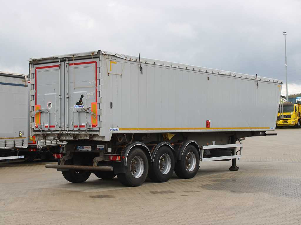 Panav NS139H, LIFT AXLE, 48m³ - סמיטריילר עם מזהיר: תמונה 4 Panav NS139H, LIFT AXLE, 48m³ - סמיטריילר עם מזהיר: תמונה 4