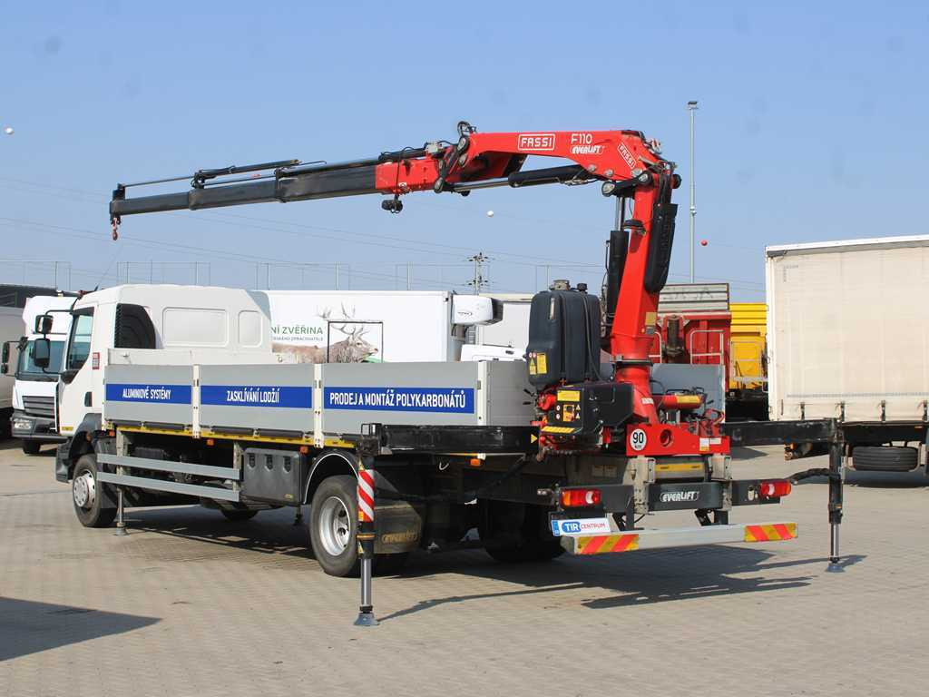 Renault D 250, EURO 6, SIDE, HYDRAULIC ARM FASSI F110 - משאית צד נופל/ שטוחה, משאית מנוף: תמונה 5 Renault D 250, EURO 6, SIDE, HYDRAULIC ARM FASSI F110 - משאית צד נופל/ שטוחה, משאית מנוף: תמונה 5