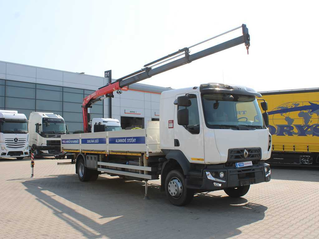 Renault D 250, EURO 6, SIDE, HYDRAULIC ARM FASSI F110 - משאית צד נופל/ שטוחה, משאית מנוף: תמונה 3 Renault D 250, EURO 6, SIDE, HYDRAULIC ARM FASSI F110 - משאית צד נופל/ שטוחה, משאית מנוף: תמונה 3