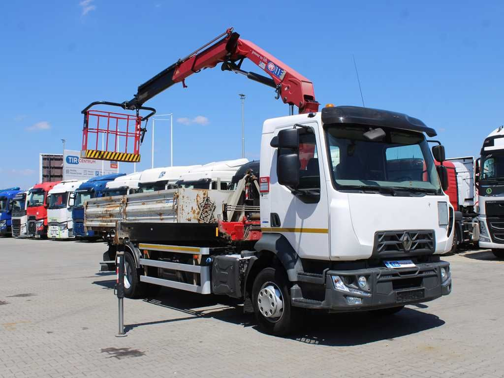 Renault D16, CRANE HMF 1130K- RC+ PLATFORM, PARKING CAM. - משאית הרמת וו, משאית מנוף: תמונה 2 Renault D16, CRANE HMF 1130K- RC+ PLATFORM, PARKING CAM. - משאית הרמת וו, משאית מנוף: תמונה 2