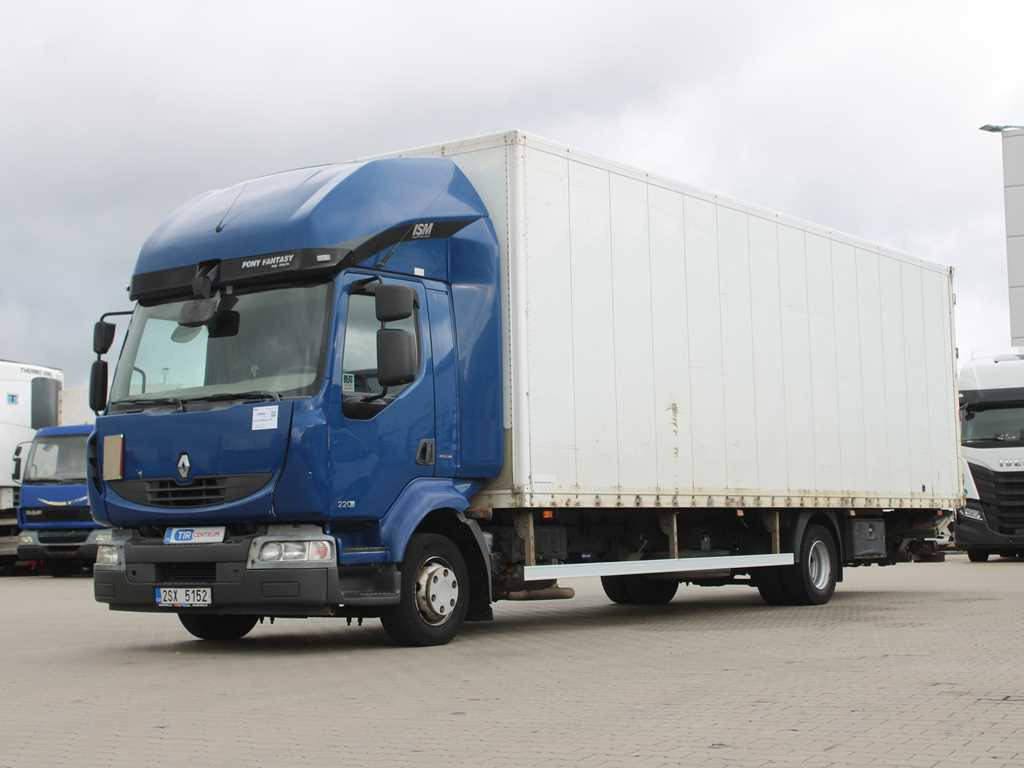 Renault MIDLUM 220, HYDRAULIC FRONT, EURO 5 - משאית תיבה: תמונה 1 Renault MIDLUM 220, HYDRAULIC FRONT, EURO 5 - משאית תיבה: תמונה 1