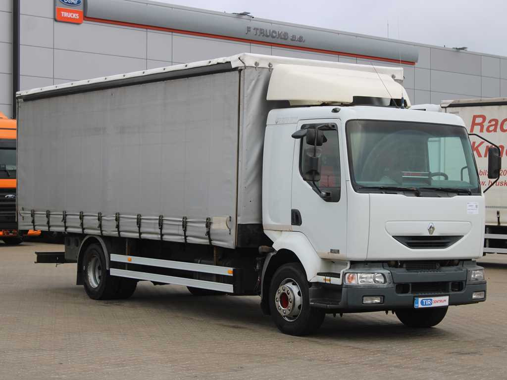 Renault MIDLUM 270, EURO 3, TIRES 80% - משאית וילונות צד: תמונה 3 Renault MIDLUM 270, EURO 3, TIRES 80% - משאית וילונות צד: תמונה 3