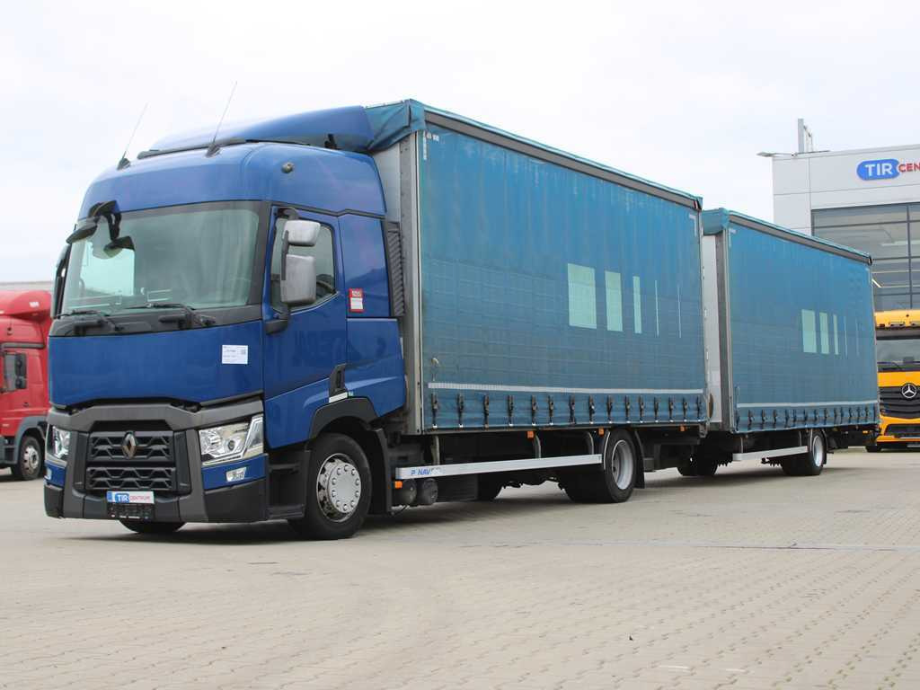 Renault T 430, EURO 6, AIR SUSPENSION + PANAV TV010L - משאית וילונות צד: תמונה 1 Renault T 430, EURO 6, AIR SUSPENSION + PANAV TV010L - משאית וילונות צד: תמונה 1