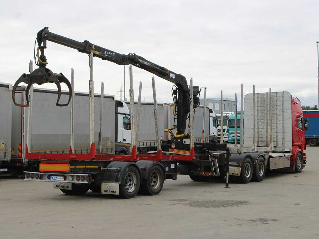 Scania R 480, HYDRAULIC ARM LHO L120Z(78), 6X4 - משאית עץ, משאית מנוף: תמונה 4 Scania R 480, HYDRAULIC ARM LHO L120Z(78), 6X4 - משאית עץ, משאית מנוף: תמונה 4