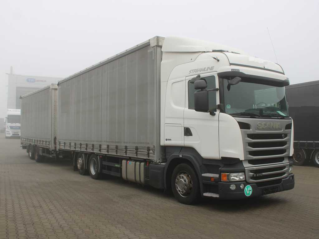 Scania R410, EURO 6, 6X2, AIR SUSPENSION - משאית וילונות צד: תמונה 3 Scania R410, EURO 6, 6X2, AIR SUSPENSION - משאית וילונות צד: תמונה 3