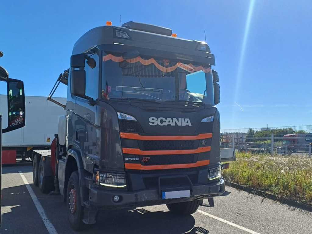 Scania R500, 6x6, RETARDER, OPTICRUISE, PALFINGER EPSILON S260Z96 - יחידת טרקטור: תמונה 3 Scania R500, 6x6, RETARDER, OPTICRUISE, PALFINGER EPSILON S260Z96 - יחידת טרקטור: תמונה 3