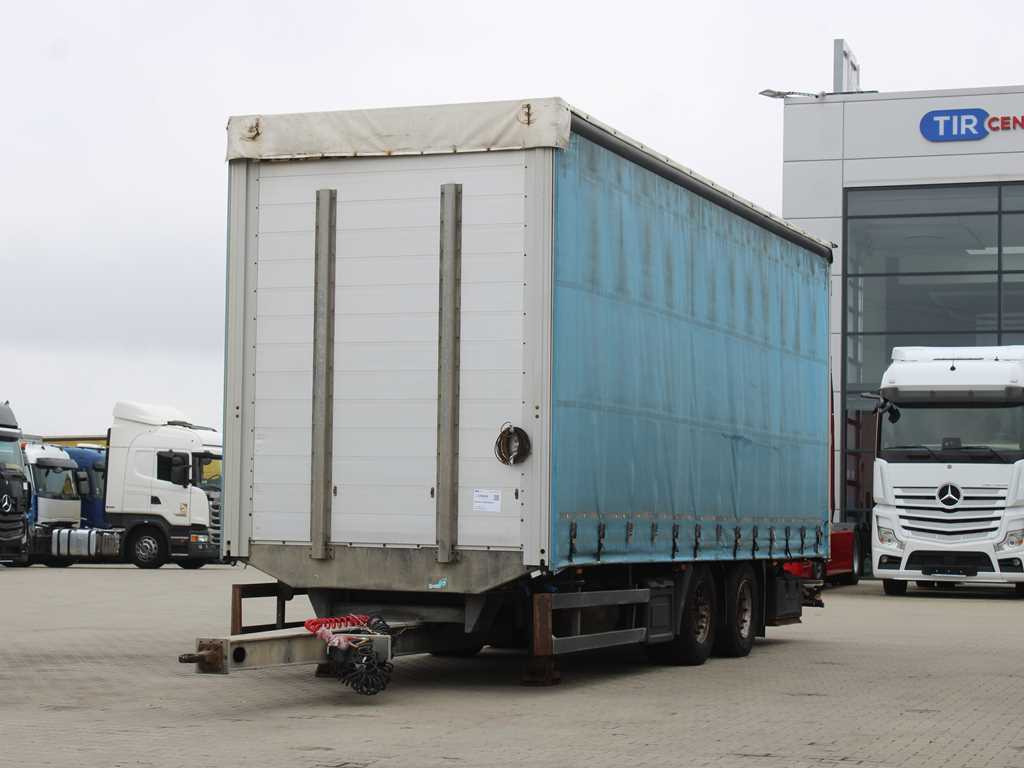 Schmitz CARGOBULL, SGF C2 GOTHA - קרון נגרר עם וילונות צד: תמונה 1 Schmitz CARGOBULL, SGF C2 GOTHA - קרון נגרר עם וילונות צד: תמונה 1