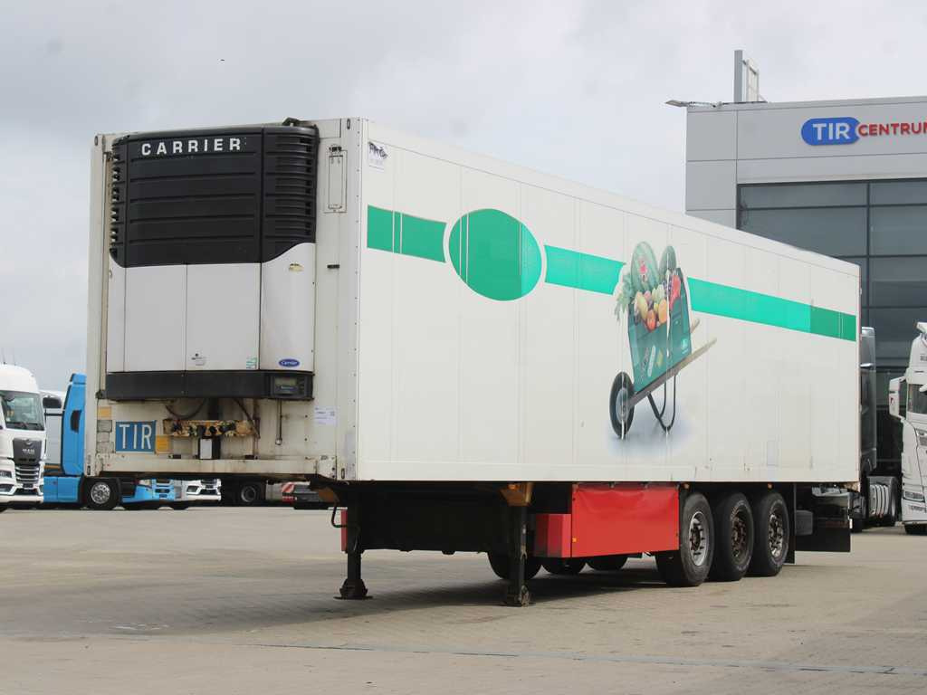 Schmitz SKO 24, LIFTING AXLE, SAF, CARRIER - סמיטריילר עם קירור: תמונה 1 Schmitz SKO 24, LIFTING AXLE, SAF, CARRIER - סמיטריילר עם קירור: תמונה 1