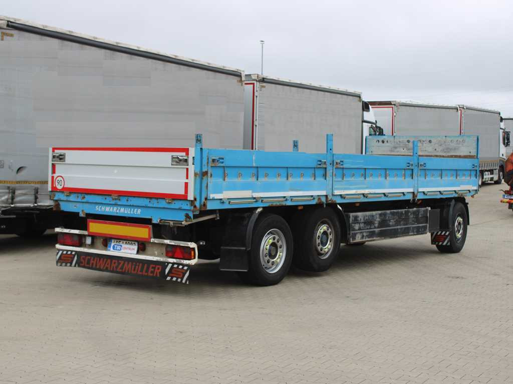 Schwarzmüller PA 3/E, LIFTING AXLE, SIDE PANEL - קרון נגרר צד נופל/ שטוח: תמונה 4 Schwarzmüller PA 3/E, LIFTING AXLE, SIDE PANEL - קרון נגרר צד נופל/ שטוח: תמונה 4