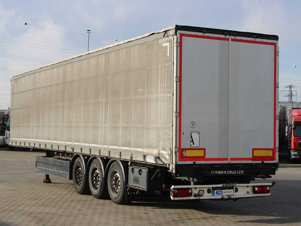 Schwarzmüller S1, LIFTING AXLE, 2X PALLET BASKET - סמיטריילר עם וילונות צד: תמונה 3 Schwarzmüller S1, LIFTING AXLE, 2X PALLET BASKET - סמיטריילר עם וילונות צד: תמונה 3