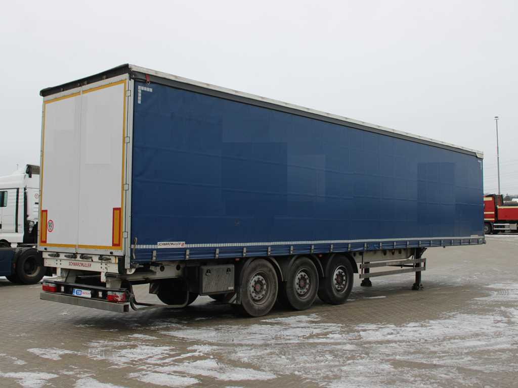 Schwarzmüller SPA 3/E, MULTILOCK, LIFTING AXLE, SAF, MULDA - סמיטריילר עם וילונות צד: תמונה 4 Schwarzmüller SPA 3/E, MULTILOCK, LIFTING AXLE, SAF, MULDA - סמיטריילר עם וילונות צד: תמונה 4