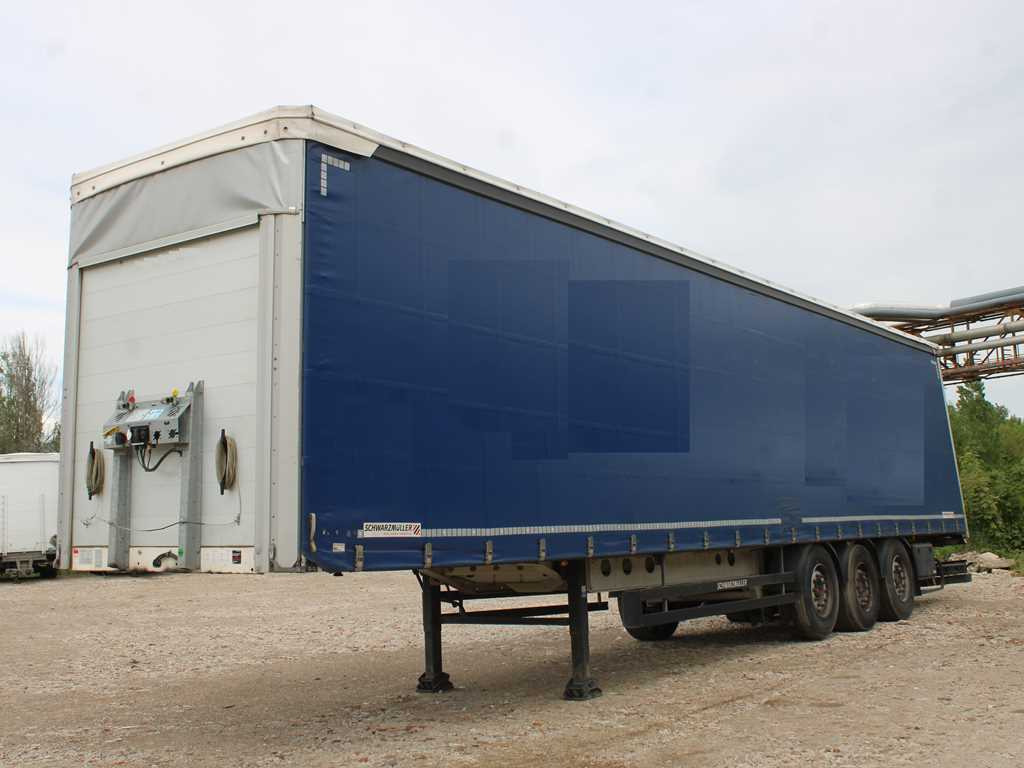 Schwarzmüller SPA 3/E, MULTILOCK, LIFTING AXLE, SAF, MULDA - סמיטריילר עם וילונות צד: תמונה 1 Schwarzmüller SPA 3/E, MULTILOCK, LIFTING AXLE, SAF, MULDA - סמיטריילר עם וילונות צד: תמונה 1