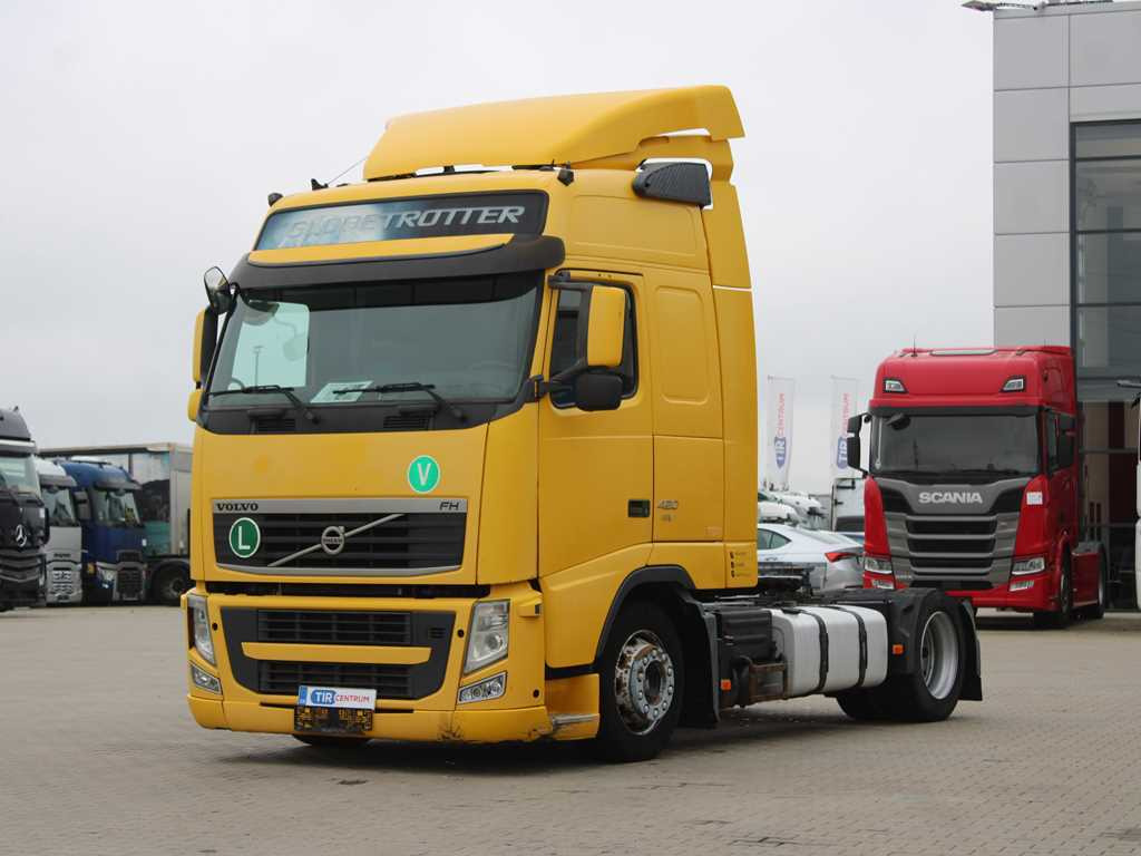 Volvo FH 420, EURO 5 EEV, LOWDECK, AIR SUSPENSION, VEB + - יחידת טרקטור: תמונה 1 Volvo FH 420, EURO 5 EEV, LOWDECK, AIR SUSPENSION, VEB + - יחידת טרקטור: תמונה 1