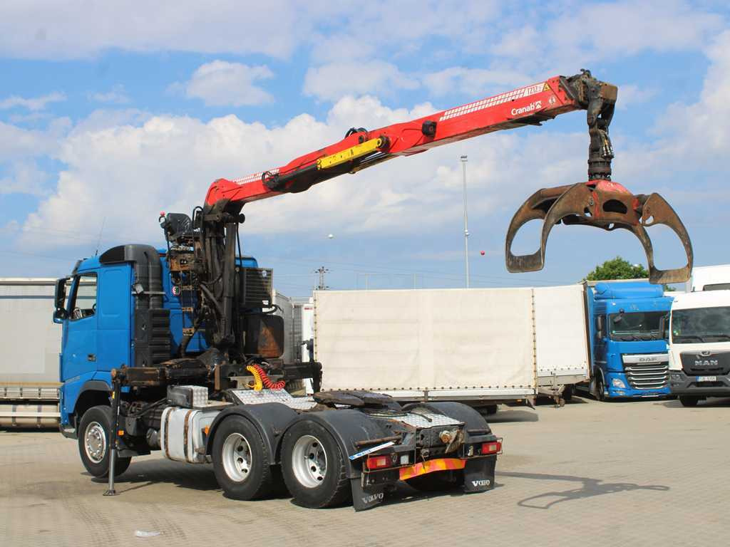 Volvo FHL 3C, EURO 5EEV, 6X4, CRANAB TZ12.2 HYDRAULIC ARM - יחידת טרקטור: תמונה 4 Volvo FHL 3C, EURO 5EEV, 6X4, CRANAB TZ12.2 HYDRAULIC ARM - יחידת טרקטור: תמונה 4