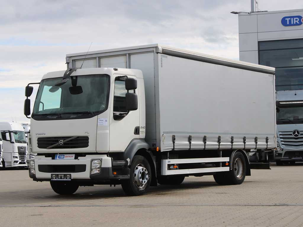 Volvo FL 240, EURO 5 - משאית וילונות צד: תמונה 1 Volvo FL 240, EURO 5 - משאית וילונות צד: תמונה 1