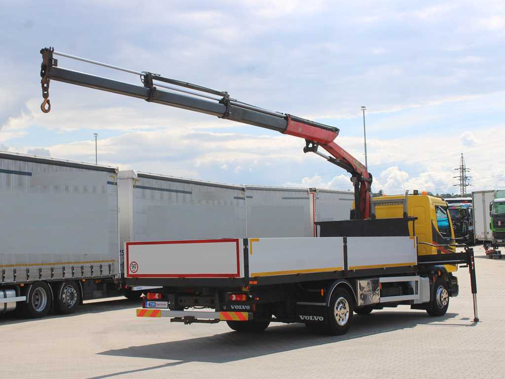 Volvo FL 250, EURO 6, SIDES, CAMERA, HYDRAULIC ARM PALFINGER PK 9002 EH - משאית צד נופל/ שטוחה, משאית מנוף: תמונה 4 Volvo FL 250, EURO 6, SIDES, CAMERA, HYDRAULIC ARM PALFINGER PK 9002 EH - משאית צד נופל/ שטוחה, משאית מנוף: תמונה 4