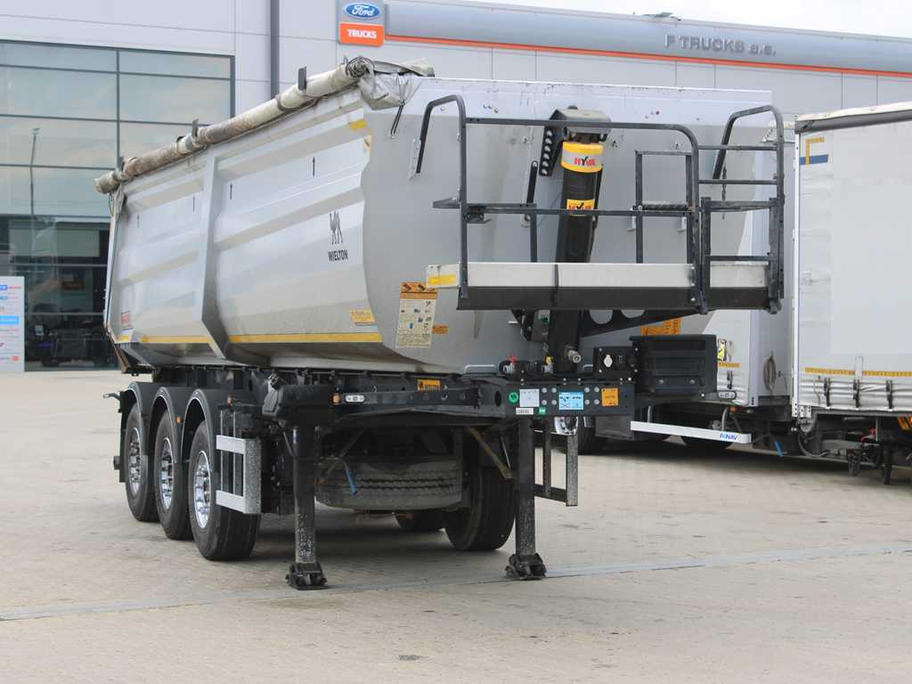 Wielton NW-3, LIFT AXLE, SAF, HARDOX, 32m³ - סמיטריילר עם מזהיר: תמונה 3 Wielton NW-3, LIFT AXLE, SAF, HARDOX, 32m³ - סמיטריילר עם מזהיר: תמונה 3