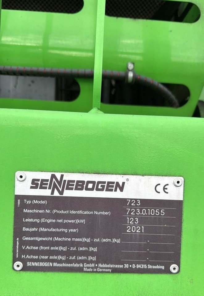 Sennebogen 723M E - מטפל בפסולת/ תעשייתי: תמונה 5 Sennebogen 723M E - מטפל בפסולת/ תעשייתי: תמונה 5