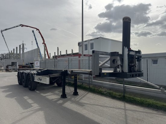 FLIEGL 30 ft Container Kippchassis ,Alufelgen - סמיטריילר מוביל מכולות/ החלפת גוף: תמונה 3 FLIEGL 30 ft Container Kippchassis ,Alufelgen - סמיטריילר מוביל מכולות/ החלפת גוף: תמונה 3