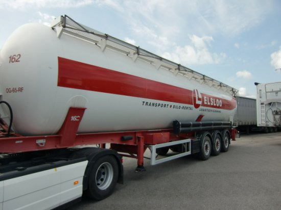 Feldbinder KIP 63.3 Siloauflieger, SAF-Achsen, Alu-Felgen, - סמיטריילר Silo: תמונה 1 Feldbinder KIP 63.3 Siloauflieger, SAF-Achsen, Alu-Felgen, - סמיטריילר Silo: תמונה 1