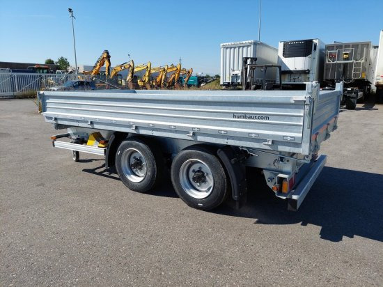 HUMBAUR HTK 754020 Tandem 3-Seitenkipper, Vollverzinkt, - קרון נגרר עם מזהיר: תמונה 2 HUMBAUR HTK 754020 Tandem 3-Seitenkipper, Vollverzinkt, - קרון נגרר עם מזהיר: תמונה 2