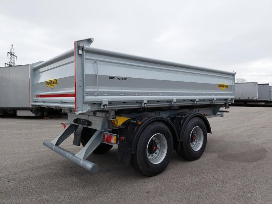 HUMBAUR HTK195024 Tandem 3-Seitenkipper Verzinkt, SAF-Achsen, - קרון נגרר עם מזהיר: תמונה 4 HUMBAUR HTK195024 Tandem 3-Seitenkipper Verzinkt, SAF-Achsen, - קרון נגרר עם מזהיר: תמונה 4