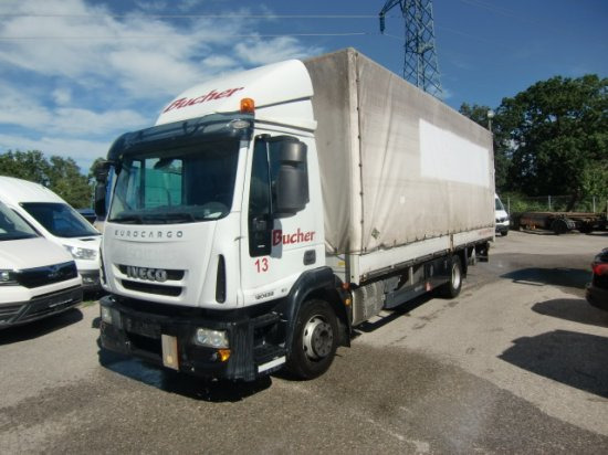 Iveco Eurocargo 120E22 Plane, Schalter LBW - משאית וילונות צד: תמונה 1 Iveco Eurocargo 120E22 Plane, Schalter LBW - משאית וילונות צד: תמונה 1