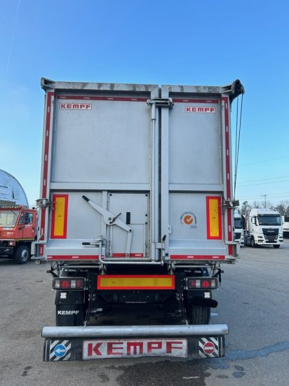 Kempf SKM 39 Alu-Kastenmulde 55m³ Rollplane - סמיטריילר עם מזהיר: תמונה 5 Kempf SKM 39 Alu-Kastenmulde 55m³ Rollplane - סמיטריילר עם מזהיר: תמונה 5