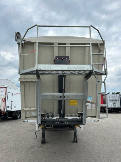 Kempf SKM 39 Alu-Kastenmulde 55m³ Rollplane - סמיטריילר עם מזהיר: תמונה 2 Kempf SKM 39 Alu-Kastenmulde 55m³ Rollplane - סמיטריילר עם מזהיר: תמונה 2