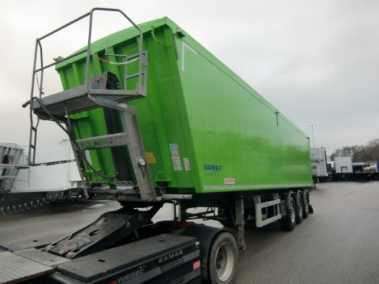 Kempf SKM 39 Alu-Kastenmulde 55m³ Rollplane - סמיטריילר עם מזהיר: תמונה 3 Kempf SKM 39 Alu-Kastenmulde 55m³ Rollplane - סמיטריילר עם מזהיר: תמונה 3