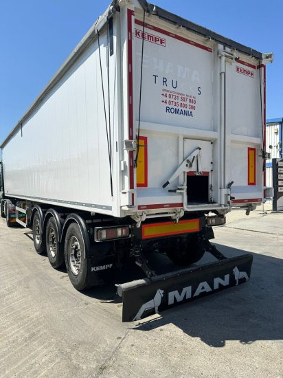 Kempf SKM 39 Alu-Kastenmulde 55m³ Rollplane - סמיטריילר עם מזהיר: תמונה 2 Kempf SKM 39 Alu-Kastenmulde 55m³ Rollplane - סמיטריילר עם מזהיר: תמונה 2