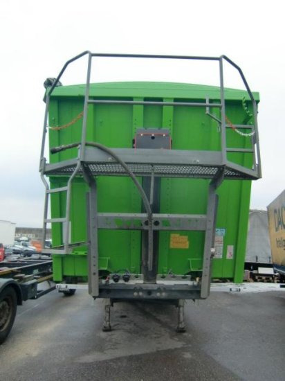 Kempf SKM 39 Alu-Kastenmulde 55m³ Rollplane - סמיטריילר עם מזהיר: תמונה 2 Kempf SKM 39 Alu-Kastenmulde 55m³ Rollplane - סמיטריילר עם מזהיר: תמונה 2