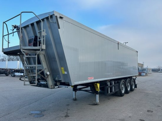 Kempf SKM 39 Alu-Kastenmulde 55m³ Rollplane - סמיטריילר עם מזהיר: תמונה 1 Kempf SKM 39 Alu-Kastenmulde 55m³ Rollplane - סמיטריילר עם מזהיר: תמונה 1