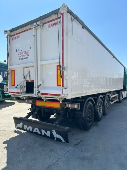 Kempf SKM 39 Alu-Kastenmulde 55m³ Rollplane - סמיטריילר עם מזהיר: תמונה 5 Kempf SKM 39 Alu-Kastenmulde 55m³ Rollplane - סמיטריילר עם מזהיר: תמונה 5