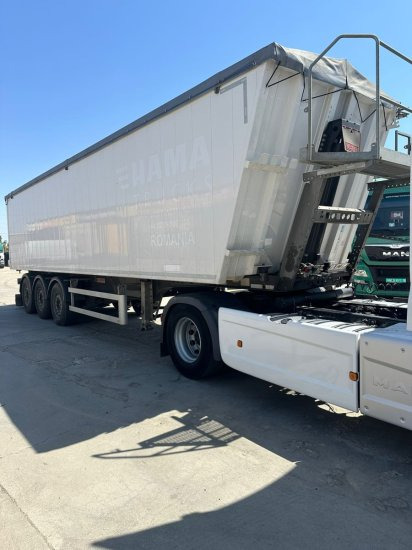 Kempf SKM 39 Alu-Kastenmulde 55m³ Rollplane - סמיטריילר עם מזהיר: תמונה 2 Kempf SKM 39 Alu-Kastenmulde 55m³ Rollplane - סמיטריילר עם מזהיר: תמונה 2