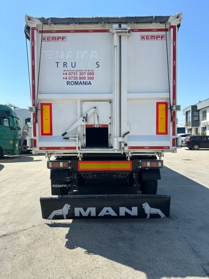 Kempf SKM 39 Alu-Kastenmulde 55m³ Rollplane - סמיטריילר עם מזהיר: תמונה 4 Kempf SKM 39 Alu-Kastenmulde 55m³ Rollplane - סמיטריילר עם מזהיר: תמונה 4